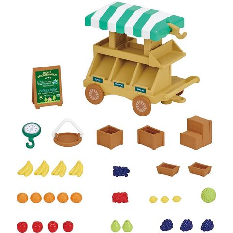  Xe Bán Trái Cây Sylvanian Families 5265 Fruit Wagon 