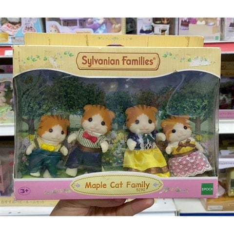  Gia Đình Mèo Maple Sylvanian Families EP-5290 Maple Cat Family 