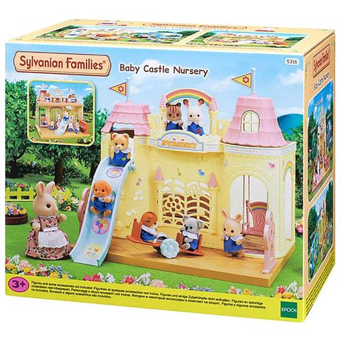 Lâu Đài Gia Đình Thỏ Sylvanian Families Baby Castle Nursery 5316 