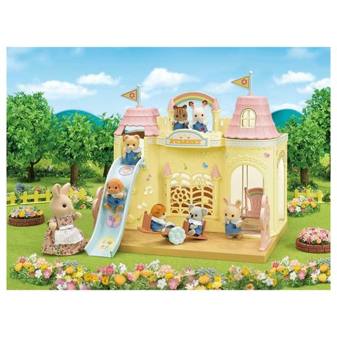  Lâu Đài Gia Đình Thỏ Sylvanian Families Baby Castle Nursery 5316 