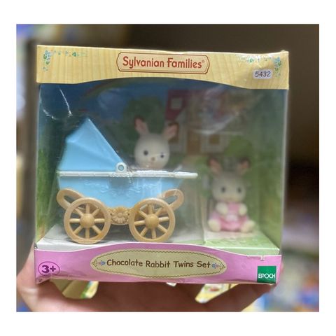  Thỏ nâu Sinh đôi Sylvanian Families EP-5432 Chocolate Rabbit Twins Set 