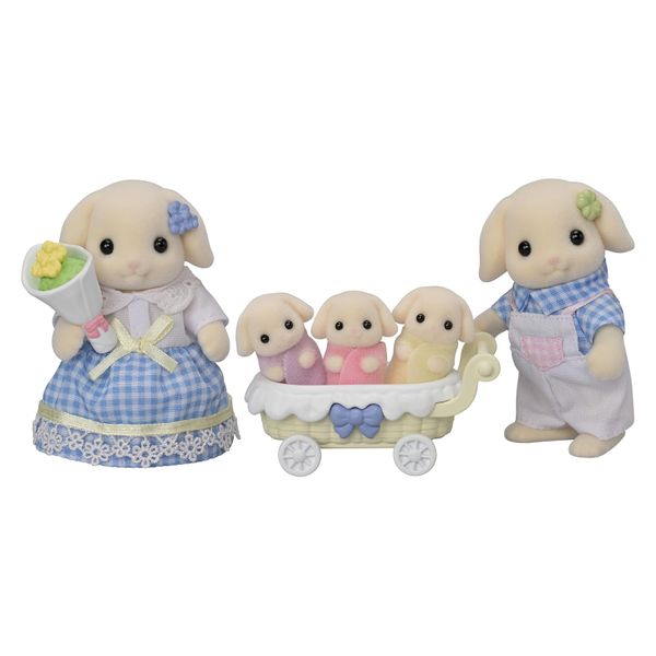 23win08 com búp bê gia đình thỏ 23win11 Flora Rabbit Family 5735
