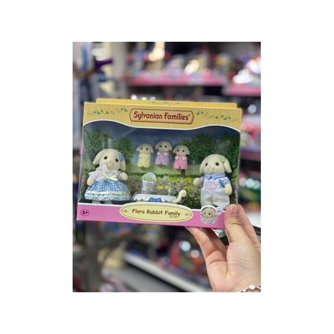  Đồ chơi búp bê gia đình thỏ Sylvanian Families Flora Rabbit Family 5735 