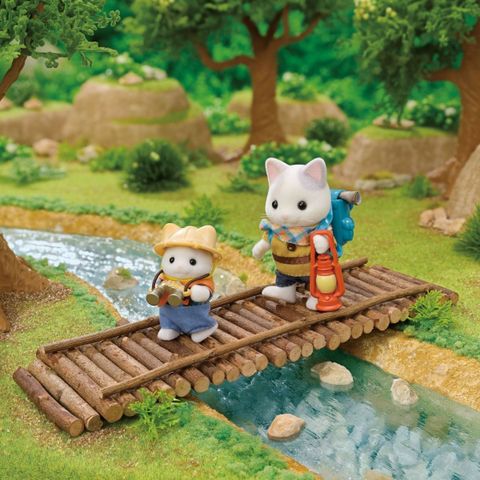  Đồ chơi mèo thám hiểm 5763 LATTE CAT SIBLINGS' EXPLORATION SET Sylvanian Families 