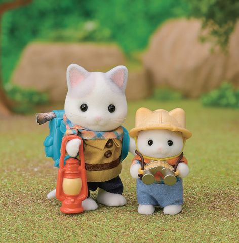  Đồ chơi mèo thám hiểm 5763 LATTE CAT SIBLINGS' EXPLORATION SET Sylvanian Families 