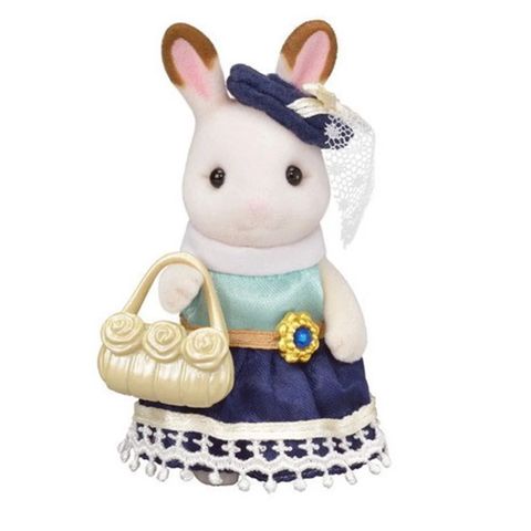  Thỏ Nâu Xinh Xắn Sylvanian Families EP-6002 Town Girl Chocolate Rabbit 