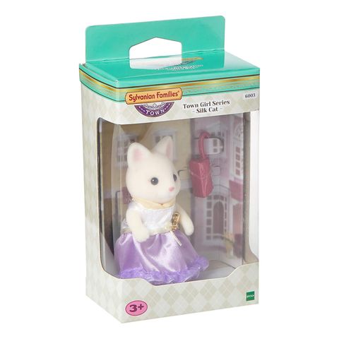  Mèo Lụa Dễ Thương Sylvanian Families EP-6003 Town Girl Series Silk Cat 
