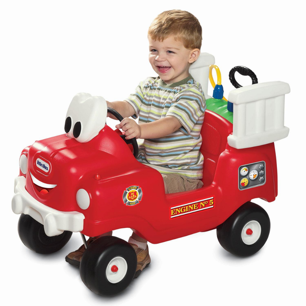 Xe chòi chân mô hình xe cứu hỏa Little Tikes