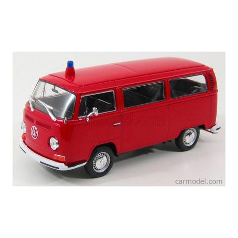  Mô hình xe Volkswagen Bus T2 1972 (Fire) 1:24 Welly 22472 