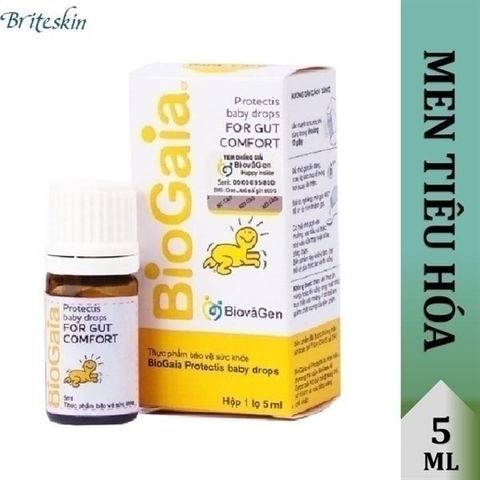  BIOGAIA MEN BỔ SUNG VÀ CẢI THIỆN HỆ VI SINH ĐƯỜNG RUỘT BIOGAIA PROTECTIS BABY DROP 5ML CỦA PHÁP- 5 GIỌT MỖI NGÀY 