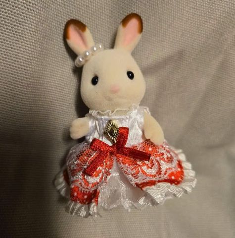  Bộ hai bé thỏ và gấu C-76 Sylvanian Families Epoch ST Mark Certified 