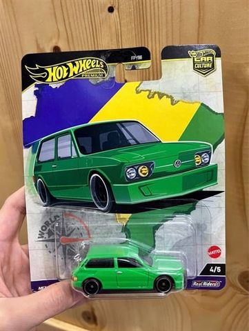  Xe mô hình HRV82 Hot Wheels Car Culture World Tour Volkswagen Brasilia 