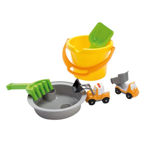 Bộ đồ chơi cát kèm 2 funcar - DT1430