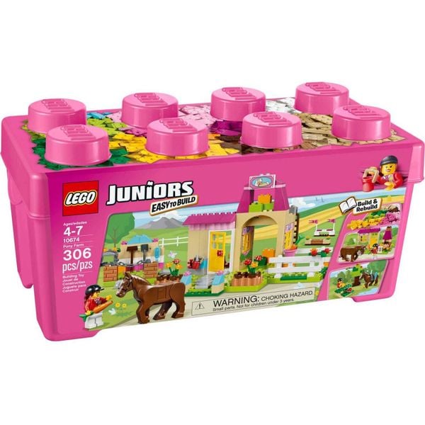 Xếp hình Lego Juniors 10674 Trang trại ngựa con | Pony Farm