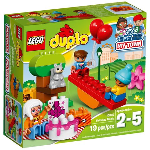  Lego Duplo 10832 Bữa Tiệc Sinh Nhật Ngoài Trời 