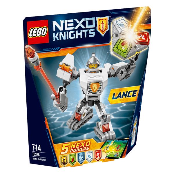 Lego Nexo Knights 70366 Chiến Giáp Lance Battle Suit