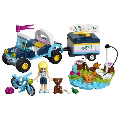  Lego 41364 - Xe Đã Ngoại Kèm Vali Kéo Của Stephanie 