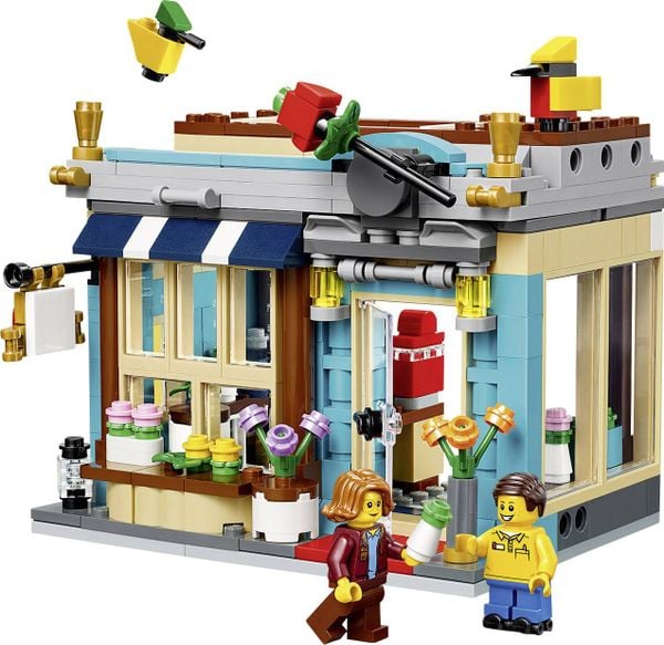 Lego lắp ráp 31105 Cửa Hàng Đồ Chơi Nhà Phố