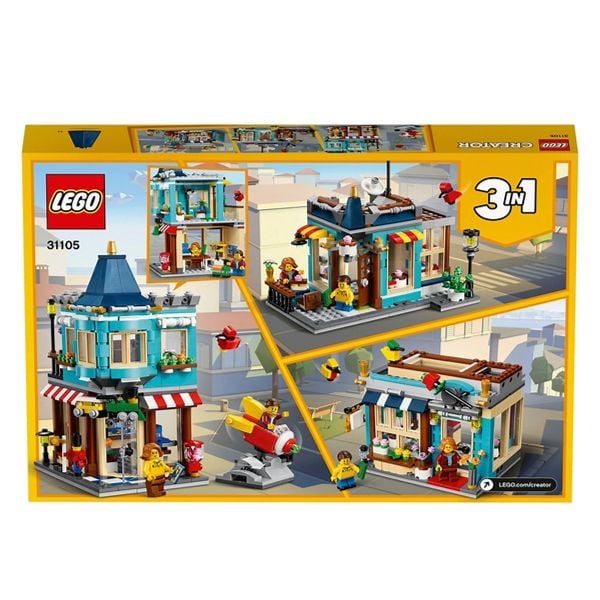 Lego lắp ráp 31105 Cửa Hàng Đồ Chơi Nhà Phố