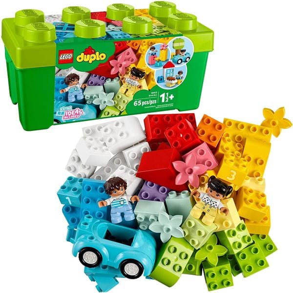 Lắp ghép Lego Duplo Thùng Gạch Sáng Tạo 10978 65 chi tiết