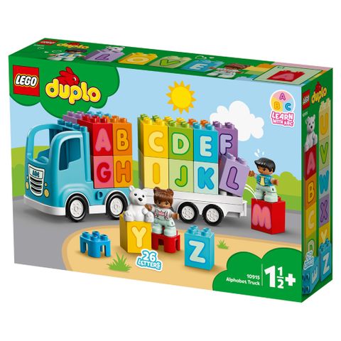  Bộ xếp hình trẻ em Lego Duplo 10915 Xe Tải Học Chữ 