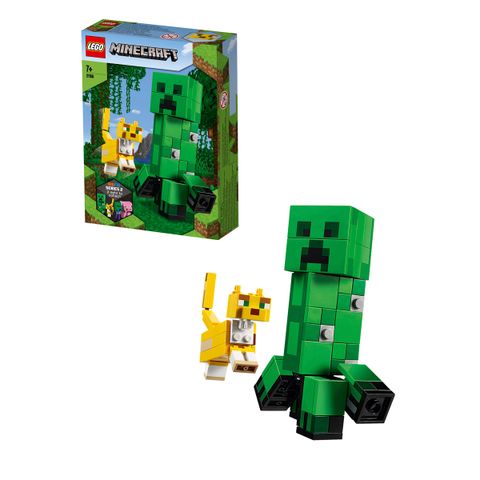  LEGO 21156 Bigfig Creeper and Ozelot 