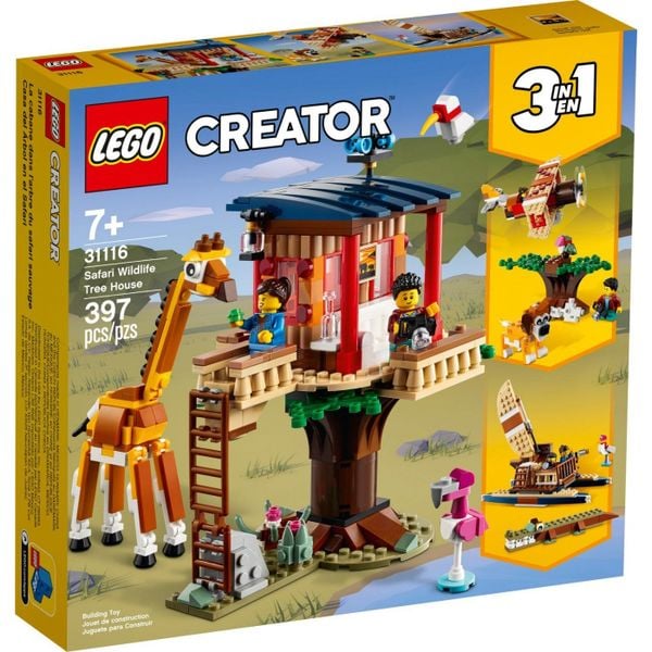 LEGO Lắp Ráp CREATOR 31116 Nhà Cây Safari