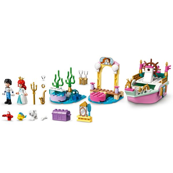 Bộ lego Disney 43191 Du Thuyền Nàng Tiên Cá