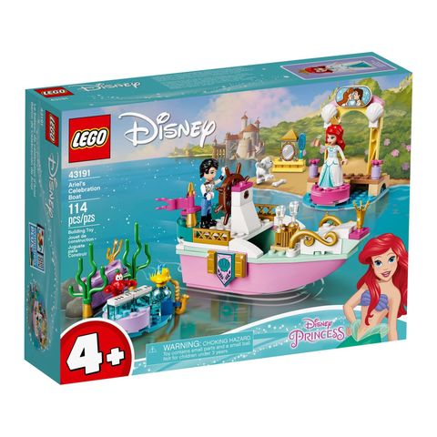  Bộ lego Disney 43191 Du Thuyền Nàng Tiên Cá 