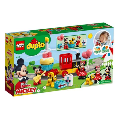  Bộ lắp ráp Lego Duplo 10941 Tàu Sinh Nhật Của Mickey & Minnie 