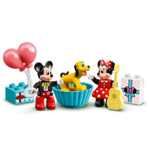  Bộ lắp ráp Lego Duplo 10941 Tàu Sinh Nhật Của Mickey & Minnie 