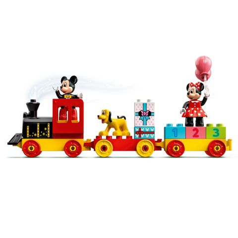  Bộ lắp ráp Lego Duplo 10941 Tàu Sinh Nhật Của Mickey & Minnie 