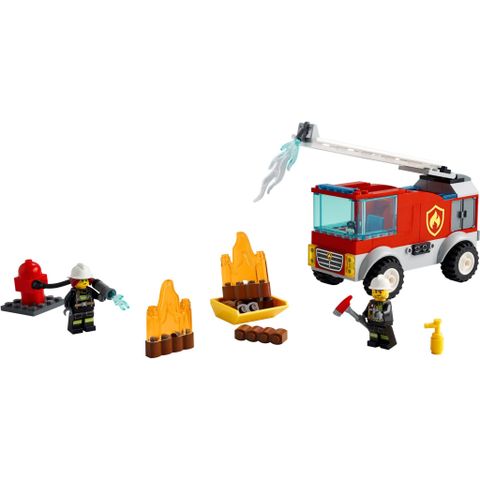 Xếp Hình LEGO 60280 Xe Cứu Hỏa Fire Ladder Truck 