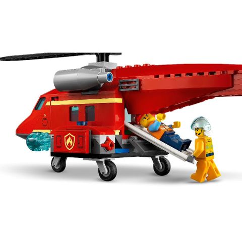  Đồ chơi xếp hình Lego city 60281 Trực Thăng Cứu Hỏa 