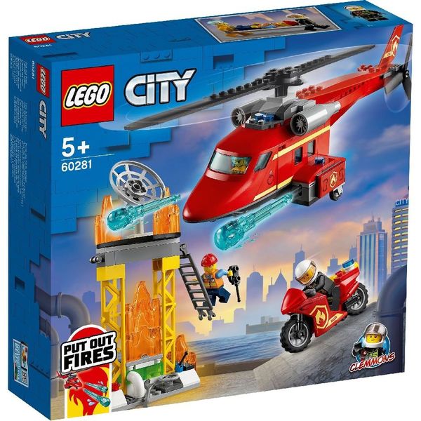 Đồ chơi xếp hình Lego city 60281 Trực Thăng Cứu Hỏa