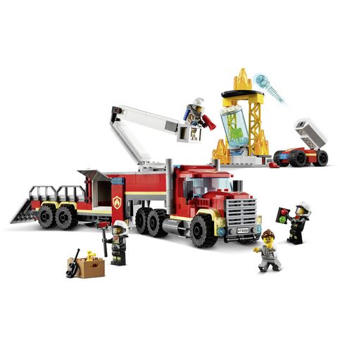  Đồ Chơi Lắp Ghép Lego City 60282 Xe Đầu Kéo Chữa Cháy 