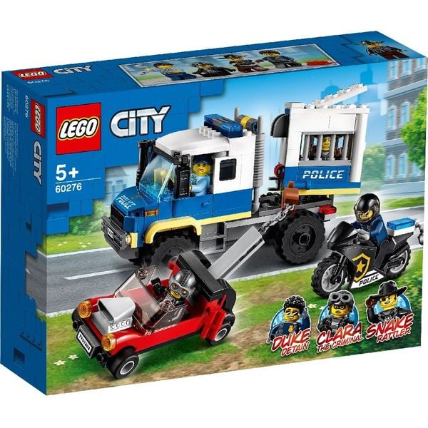 Xếp hình Lego City 60276 Xe Cảnh Sát Vận Chuyển Tội Phạm