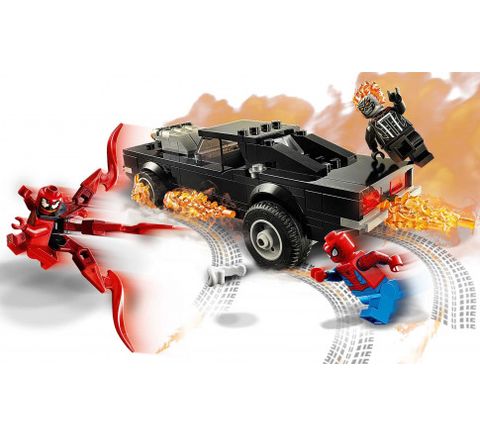  Lego Marvel Heroes 76173 Spiderman Và Ma Tốc Độ Đối Đầu Carnage 