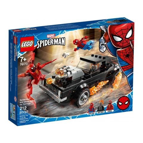  Lego Marvel Heroes 76173 Spiderman Và Ma Tốc Độ Đối Đầu Carnage 