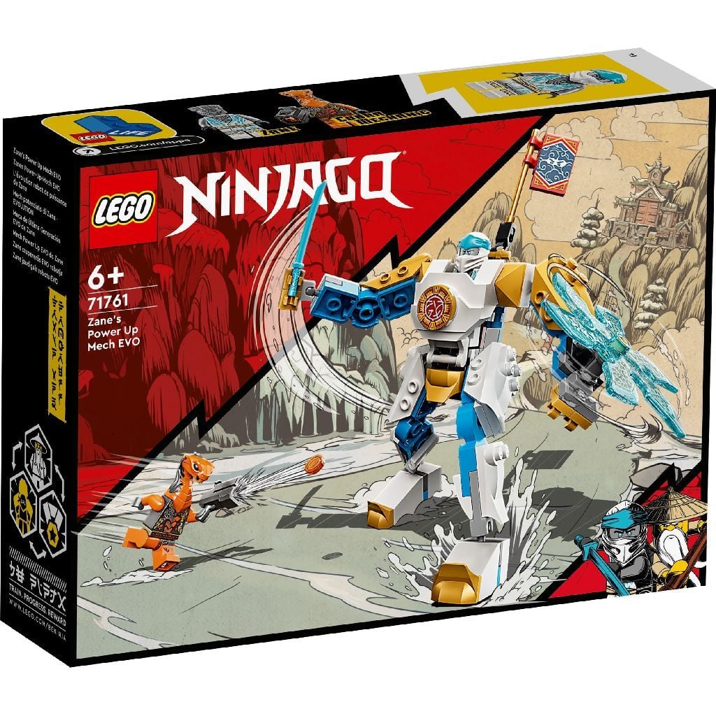 Robot Lắp Ghép Lego Ninjago 71761 Zane's Power Up Mech Evo 95 Mảnh - Main Image