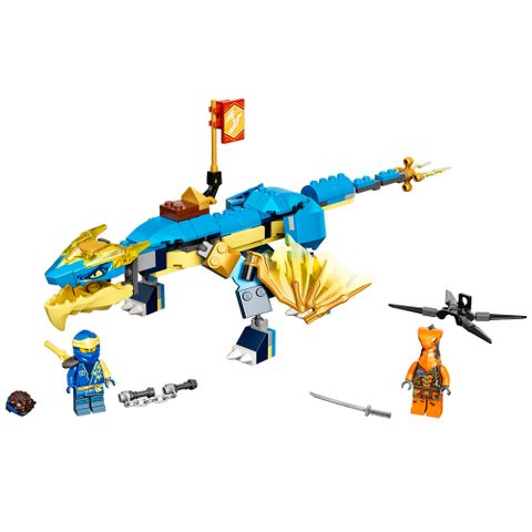  Lego Ninjago 71760 - Jay’s Thunder Dragon Evo (140 Mảnh Ghép) 