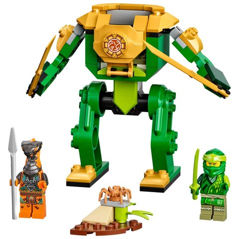  Lắp ghép Lego Ninjago 71757 Lloyd's Ninja Mech 57 Miếng 