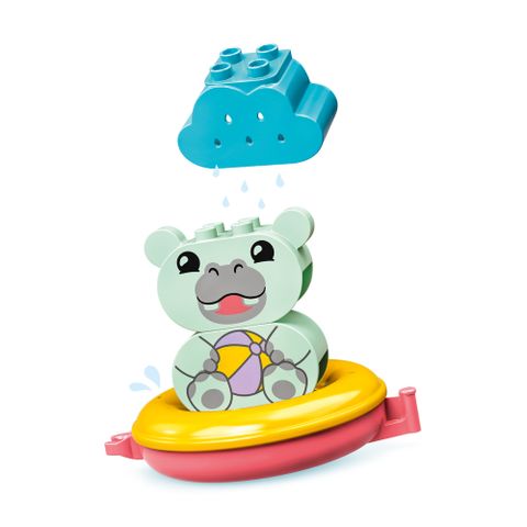  Lego Duplo 10965 - Bath Time Fun: Floating Animal Train (14 Mảnh Ghép) 