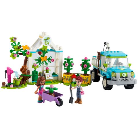 Đồ Chơi Lego Friends 41707 Xe Trồng Cây Tree-Planting Vehicle 336 Mảnh 