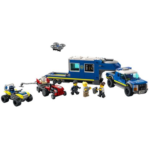  Lego City 60315 - Police Mobile Command Truck (436 Mảnh Ghép) 