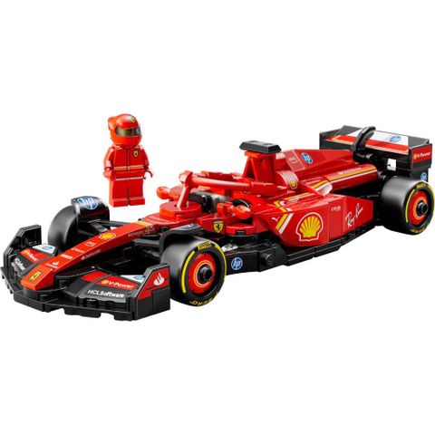  Lắp ráp LEGO 77242 Xe Đua Ferrari SF-24 F1 