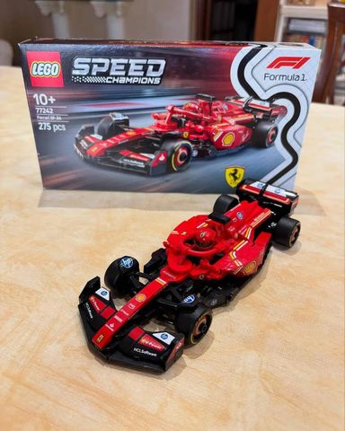  Lắp ráp LEGO 77242 Xe Đua Ferrari SF-24 F1 