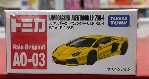  Tomica Asia Original AO-03 Lamborghini Aventador 