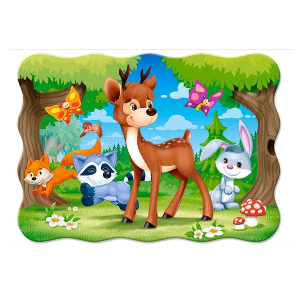Xếp hình Puzzle Nai Con và Những Người Bạn 30 mảnh Castorland