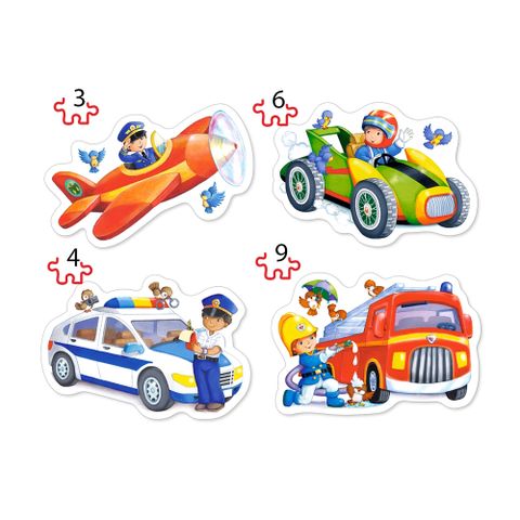  Đồ chơi Xếp hình Puzzle Chủ đề Exciting Jobs Castorland B005055 